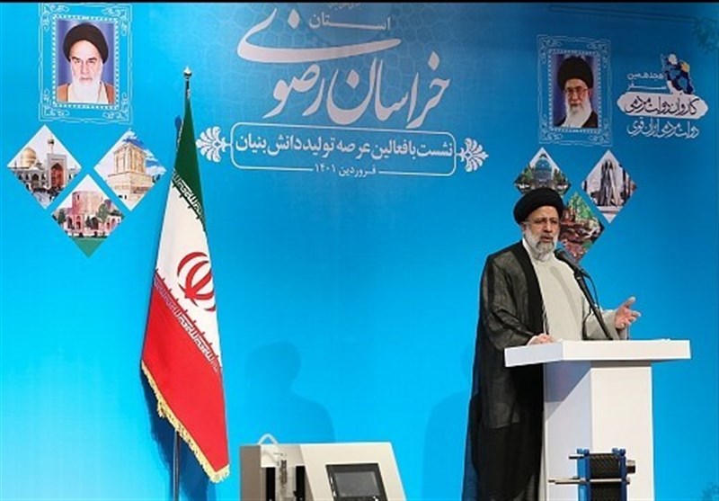 رئیس‌جمهور در مشهد: اموال مازاد دولت در اختیار شرکت‌های دانش‌بنیان قرار می‌گیرد/ با میدان‌دادن به جوانان ضرر نمی‌کنیم