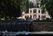 جلوه‌گریِ نگین‌سبز باغ شاهزاده ماهان برای مسافران نوروزی به روایت تصویر