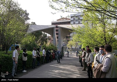 اولین روز ازسرگیری آموزش حضوری در دانشگاه تهران