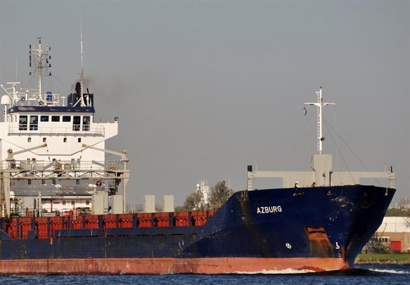Turkish Ship Flying Dominican Republic Flag Shelled in Mariupol Port