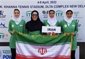 برتری راحت تیم تنیس زیر 16 سال دختران ایران مقابل مغولستان