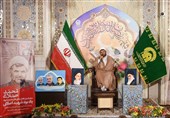 یادبود شهید اصلانی در حرم رضوی برگزار شد/ اعلام انزجار افغانستانی‌های مقیم مشهد از حادثه تروریستی حرم