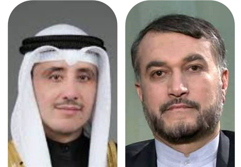 تماس تلفنی امیرعبداللهیان با همتای کویتی/ آمادگی کویت برای از سرگیری مذاکرات حقوقی با ایران در خلیج فارس