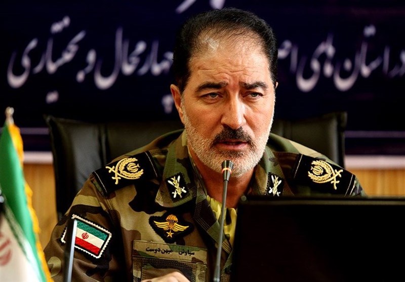 فرمانده قرارگاه ‌ارتش در اصفهان: ارتشی‌ها با اقتدار از کیان جمهوری اسلامی ایران دفاع می‌کنند