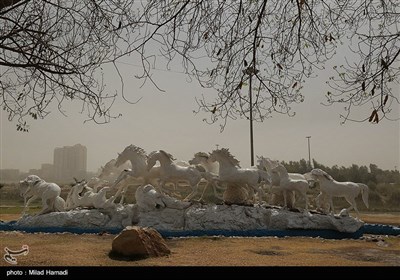 گرد و غبار در خوزستان