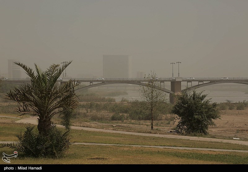 گرد و غبار در خوزستان