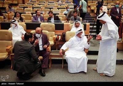 جلسات و بازدیدهای وزیر حمل‌ونقل و ارتباطات قطر در جزیره کیش