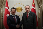 دیدار مسرور بارزانی با رئیس جمهور ترکیه