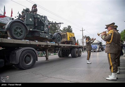 رژه روز ارتش جمهوری اسلامی ایران در کرمانشاه