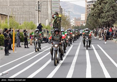 رژه روز ارتش جمهوری اسلامی ایران در ارومیه 