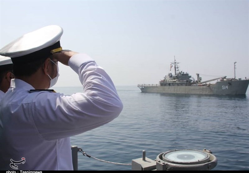 رژه دریایی یگان‌های نداجا در خلیج‌فارس از دریچه دوربین