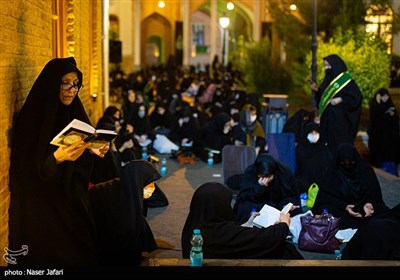 مراسم احیای شب بیست و یکم ماه رمضان در خانه اتحادیه