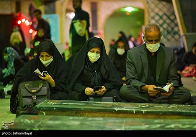 مراسم احیای شب بیست وسوم ماه رمضان در زنجان