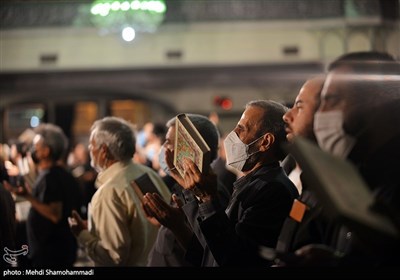 مراسم احیای شب بیست و سوم ماه رمضان در حرم حضرت عبدالعظیم حسنی (ع)