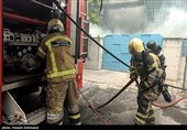 آتش‌سوزی در بازارچه تاناکورای سنندج حادثه آفرید/ 25 غرفه در آتش سوخت