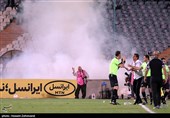 دیدار تیم های فوتبال نساجی مازندران و آلومینیوم اراک
