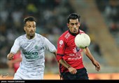 دیدار تیم های فوتبال نساجی مازندران و آلومینیوم اراک