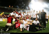 جشن قهرمانی نساجی مازندران در جام حذفی پانزدهم