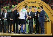 جشن قهرمانی نساجی مازندران در جام حذفی پانزدهم