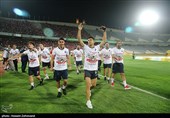 جشن قهرمانی نساجی مازندران در جام حذفی پانزدهم