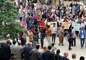 تظاهرات ضد آمریکایی سوری‌ها در الحسکه