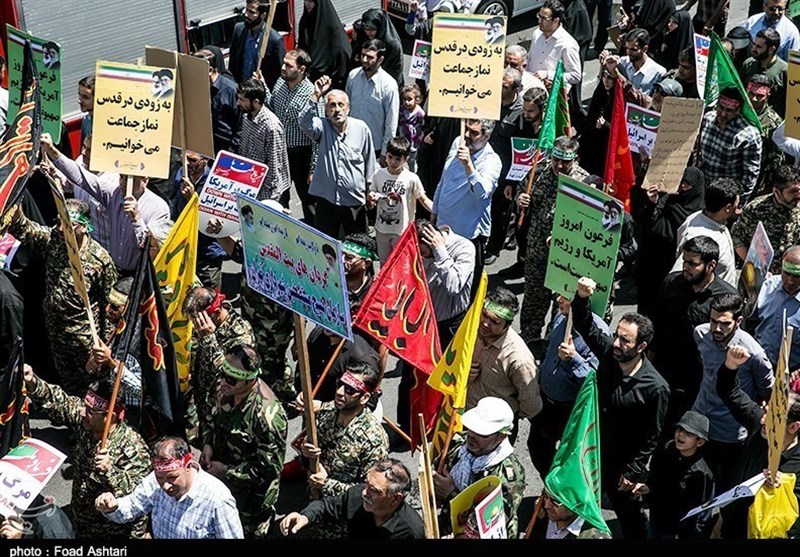 مسیرهای راهپیمایی روز قدس در استان کرمانشاه اعلام شد‌