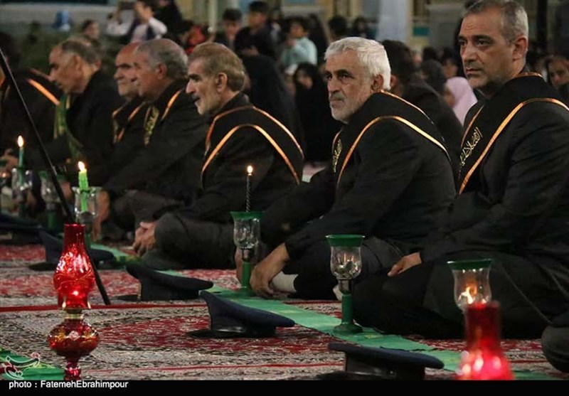 برگزاری آیین شمع‌گردانی در آستان هلال بن علی(ع)+تصاویر