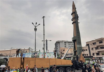  نمایش موشک‌های بالستیک در راهپیمایی روز قدس تهران + عکس 