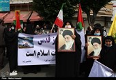 حضور باشکوه مازندرانیها در راهپیمایی روز قدس/ اعلام انزجار از رژیم غاصب صهیونیستی + فیلم