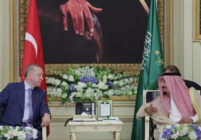  دیدار اردوغان با پادشاه و ولیعهد عربستان و شرکت در مراسم حج+ عکس 