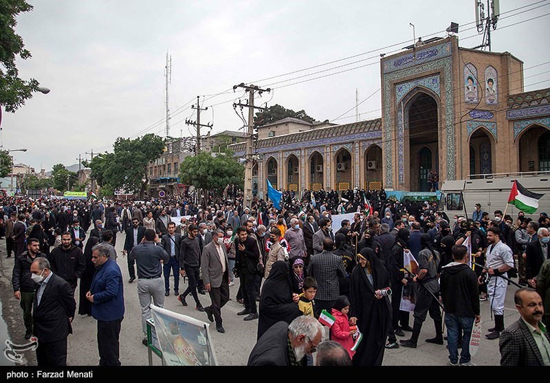 راهپیمایی روز قدس , استانداری کرمانشاه , 