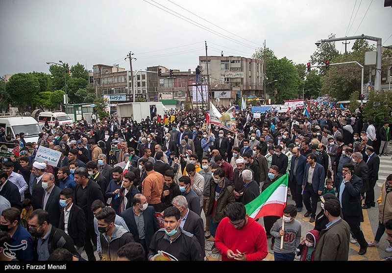 راهپیمایی روز قدس , استانداری کرمانشاه , 