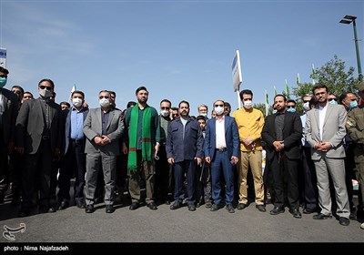 راهپیمایی روز جهانی قدس در مشهد 