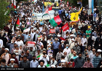 راهپیمایی روز جهانی قدس در قم