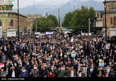 راهپیمایی روز جهانی قدس در همدان