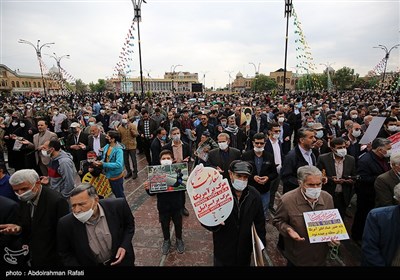 راهپیمایی روز جهانی قدس در همدان