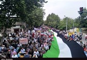 برگزاری راهپیمایی روز جهانی قدس در استان گلستان+تصاویر