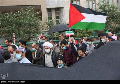 راهپیمایی روز جهانی قدس در قزوین 