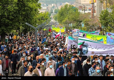 راهپیمایی روز جهانی قدس در سنندج 