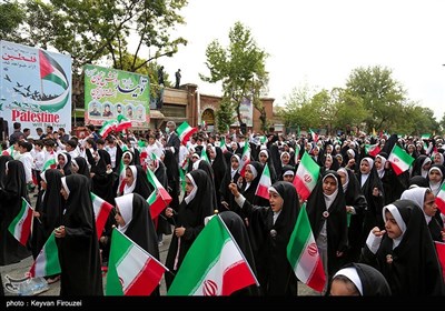 راهپیمایی روز جهانی قدس در سنندج 