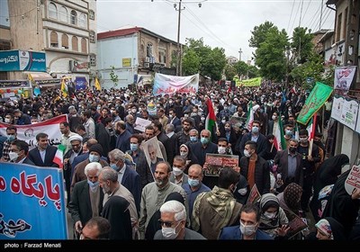 راهپیمایی روز جهانی قدس در کرمانشاه 