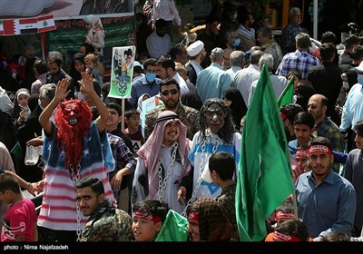 مسيرات يوم القدس العالمي في إيران