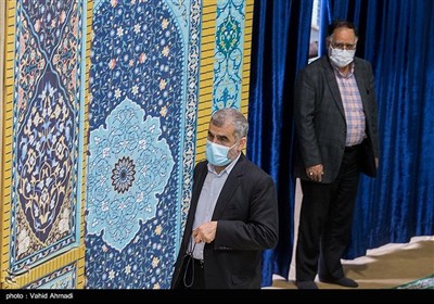 علی نیکزاد نایب رئیس مجلس شورای اسلامی در نمازجمعه تهران 