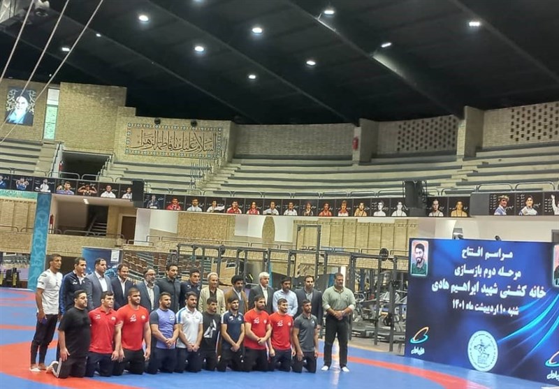 افتتاح امکانات رفاهی سالن شهید هادی با حضور وزیر ورزش