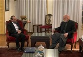 کرزی در دیدار مقامات ایرانی: تاکید رهبران حکومت سرپرست افغانستان بر رعایت اصول حسن همجواری است