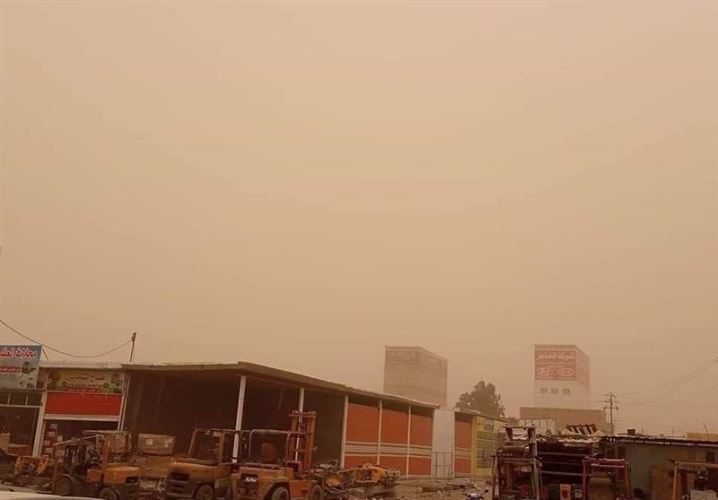 هشدار آنی سطح نارنجی هواشناسی استان خوزستان/ خیزش جدید گرد و خاک