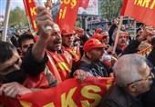 تظاهرات در ترکیه در روز کارگر+ عکس