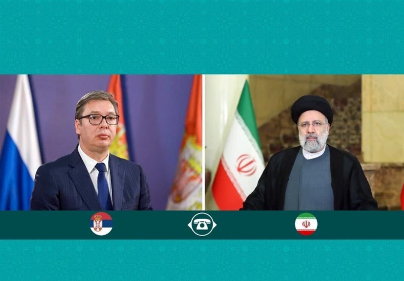 آیة الله رئیسی : هناک قدرات متنوعة لتطویر العلاقات بین طهران وبلغراد