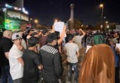 تظاهرات مقابل کسنولگری ترکیه در بغداد