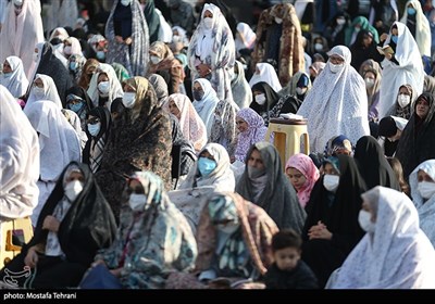 اقامه نماز عید فطر - میدان شهید طهرانی‌مقدم 